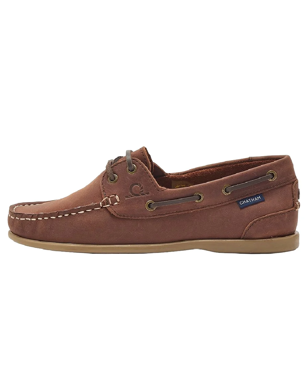 Chatham Womens Penang Leather Boat Shoes - Image 6