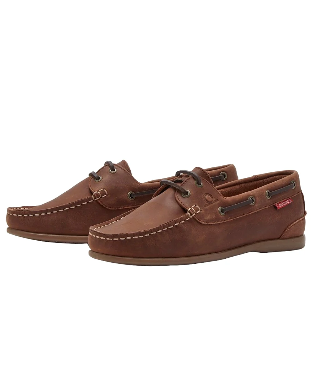 Chatham Womens Penang Leather Boat Shoes - Image 7