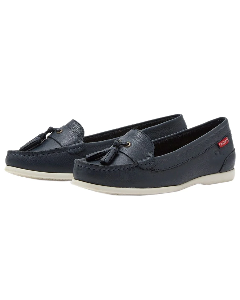 Chatham Womens Pulau Premium Leather Tassel Loafers - Image 7