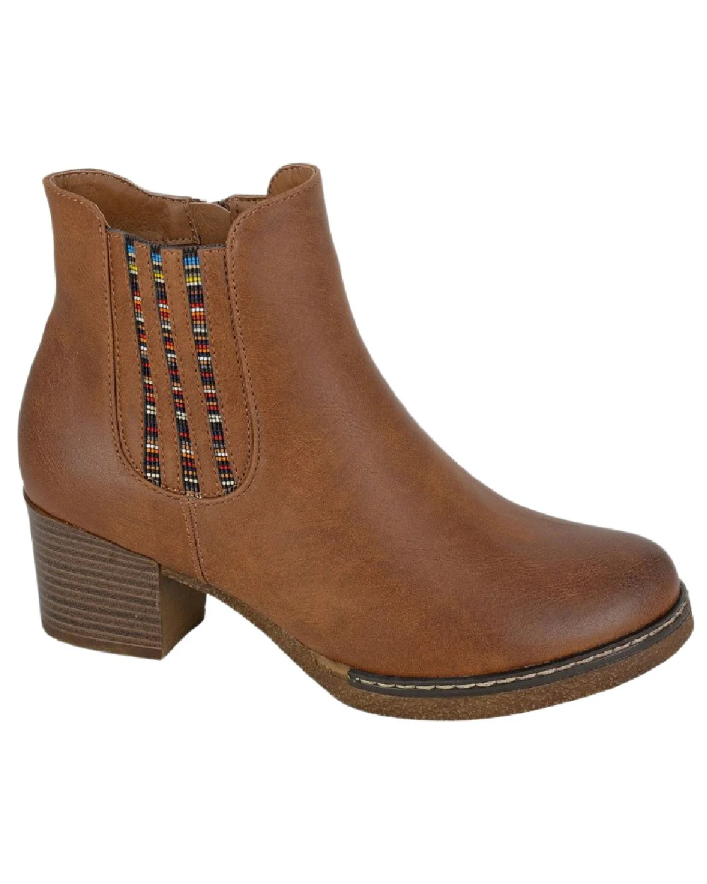 Cipriata Womens Annella Inside Zip Gusset Ankle Boots - Image 3