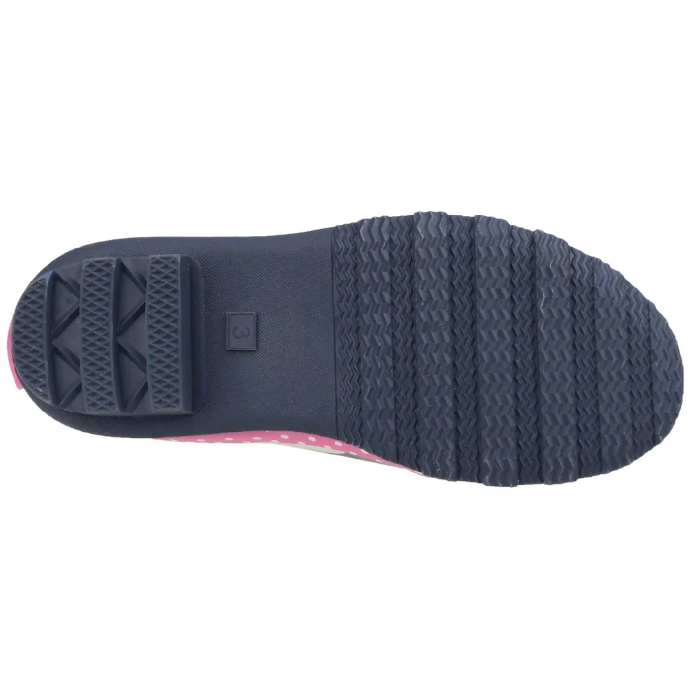 Cotswold Childrens Dotty Pull On Wellingtons - Image 4