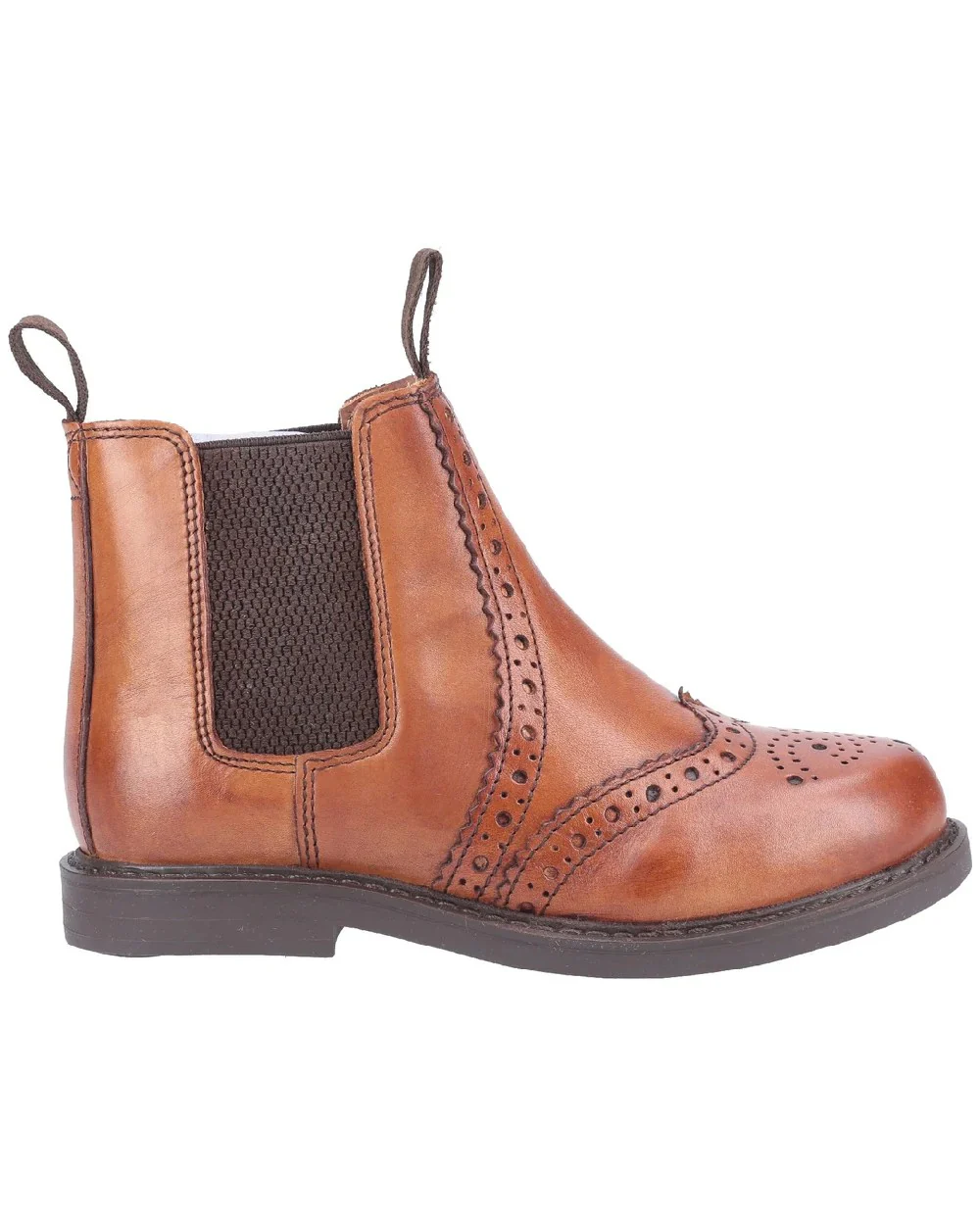 Cotswold Childrens Nympsfield Brogue Pull On Chelsea Boots - Image 2