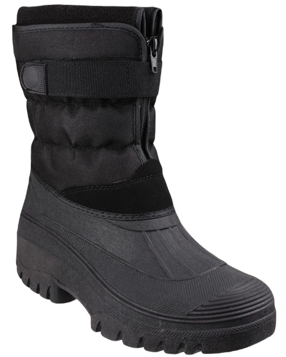 Cotswold Mens Chase Zip Up Winter Boots - Image 3