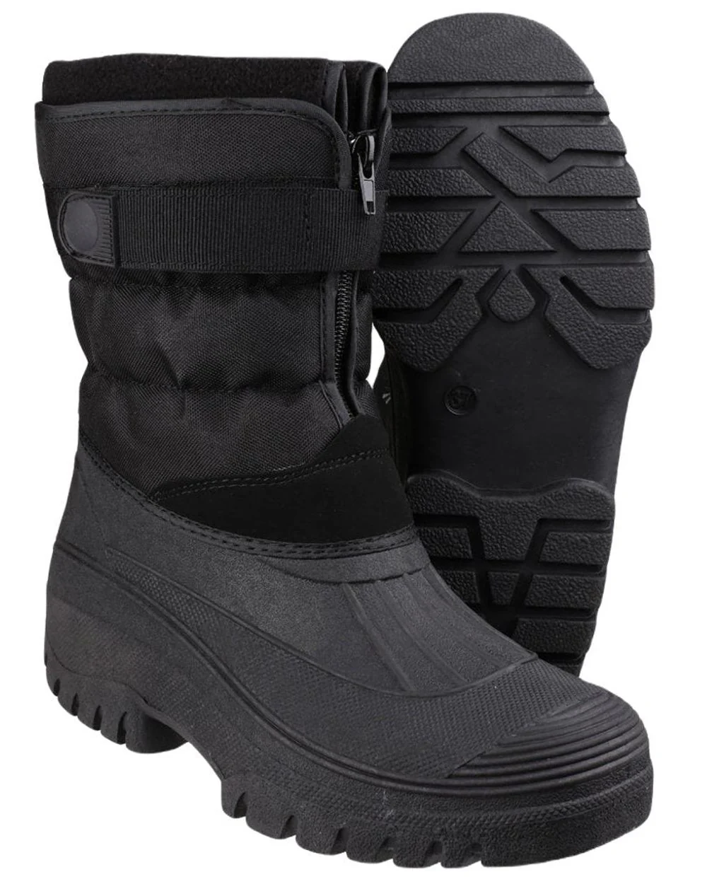 Cotswold Mens Chase Zip Up Winter Boots - Image 5