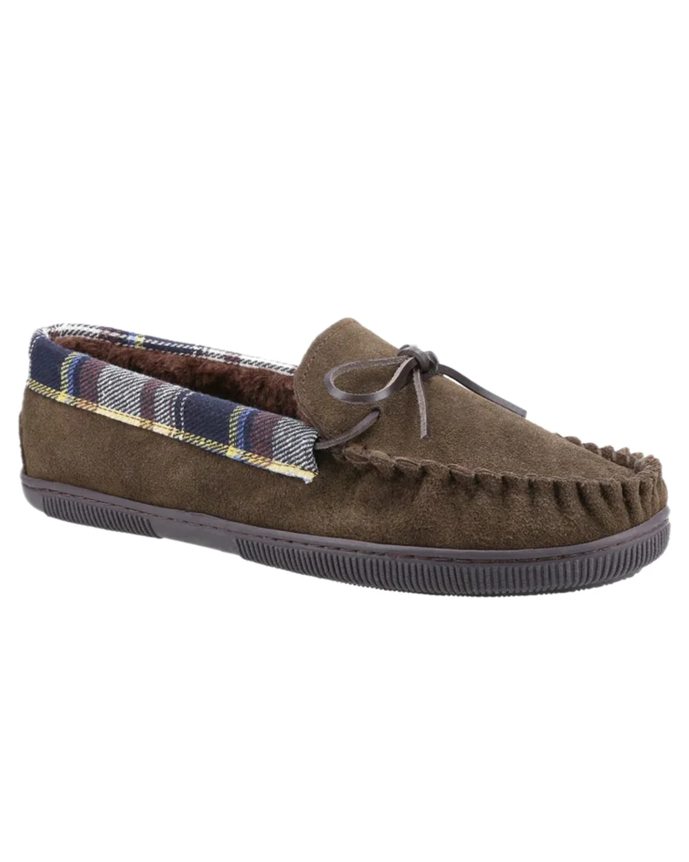 Cotswold Mens Sodbury Moccasin Slippers - Image 3
