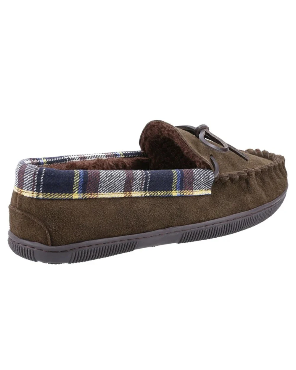 Cotswold Mens Sodbury Moccasin Slippers - Image 4
