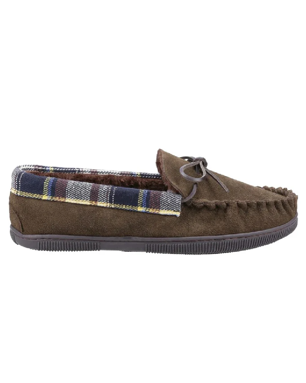 Cotswold Mens Sodbury Moccasin Slippers - Image 5