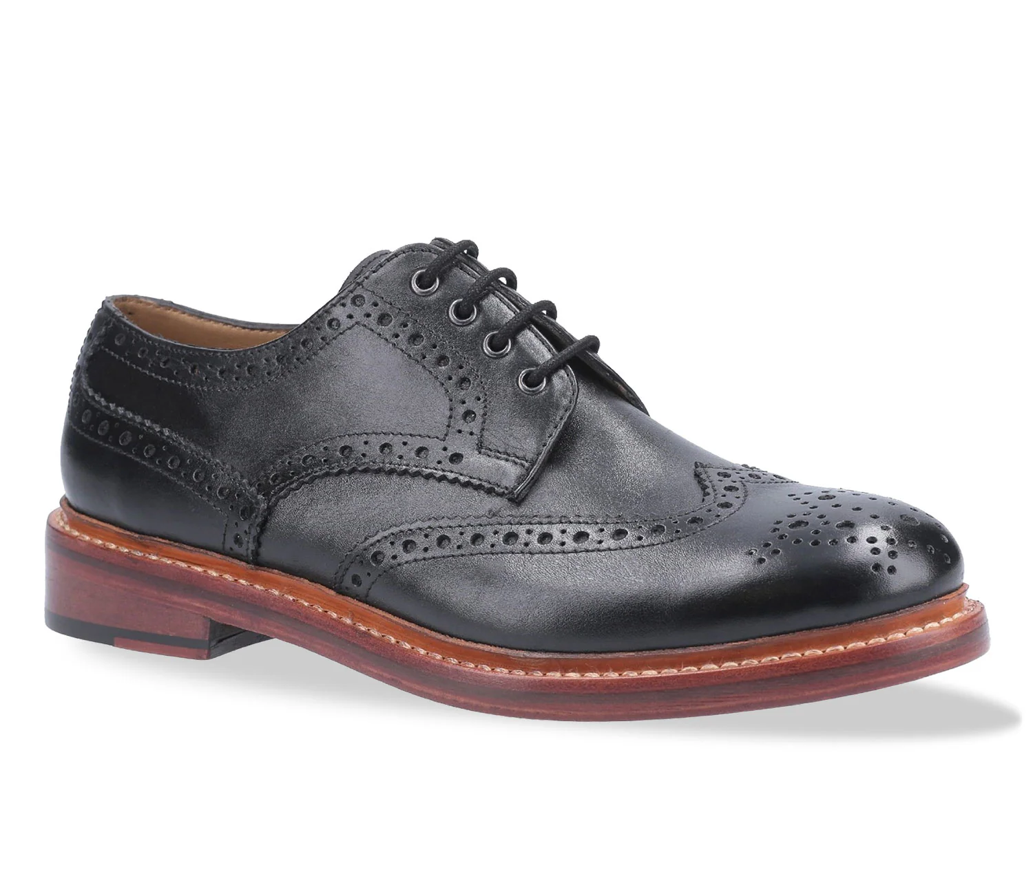 Cotswold Quenington All Leather Brogue Shoe - Image 6