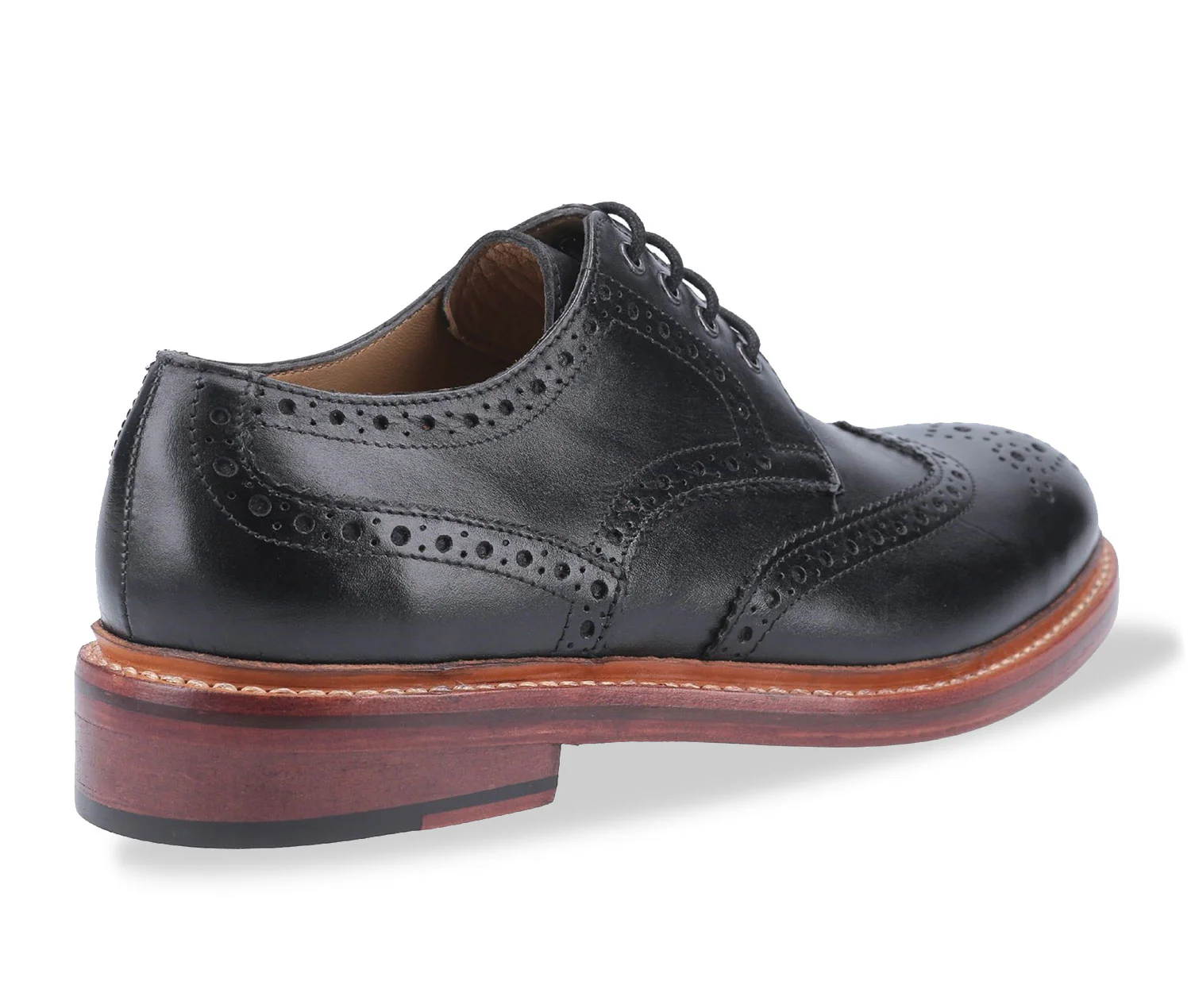 Cotswold Quenington All Leather Brogue Shoe - Image 8