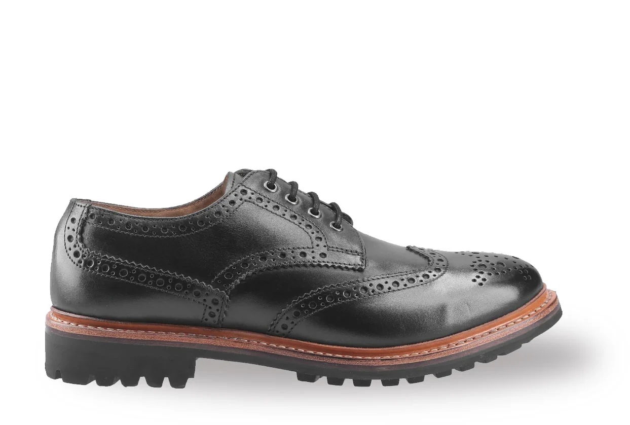 Cotswold Quenington Commando Sole Brogue Shoe - Image 7