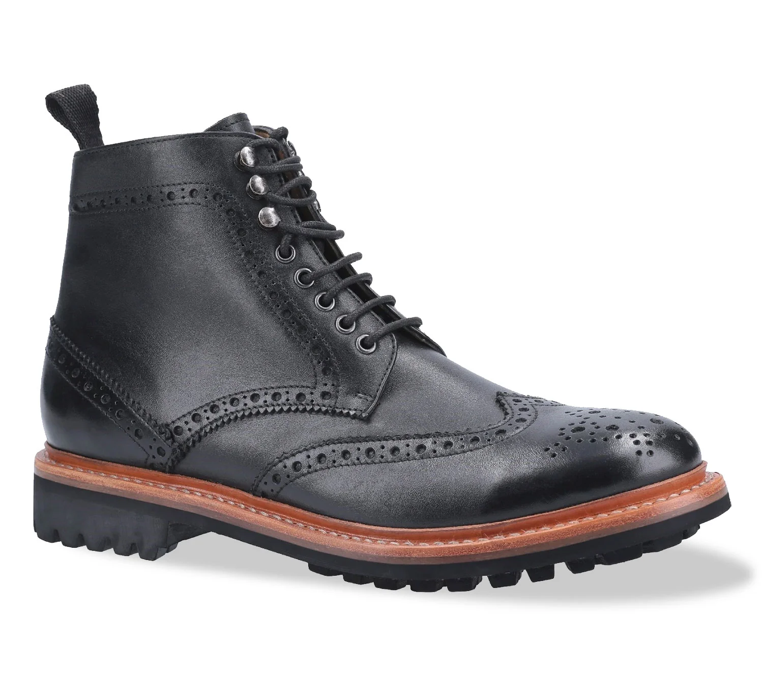 Cotswold Rissington Commando Brogue Boots - Image 2