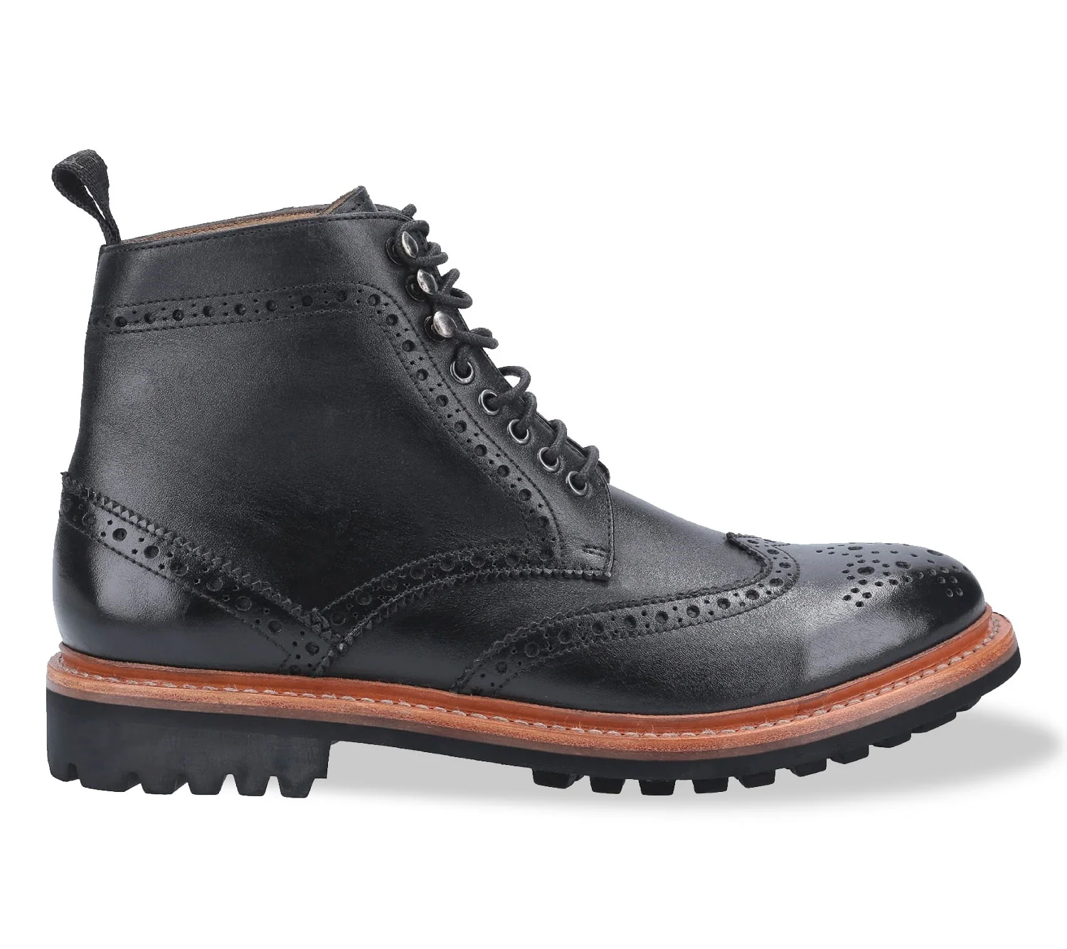 Cotswold Rissington Commando Brogue Boots - Image 5