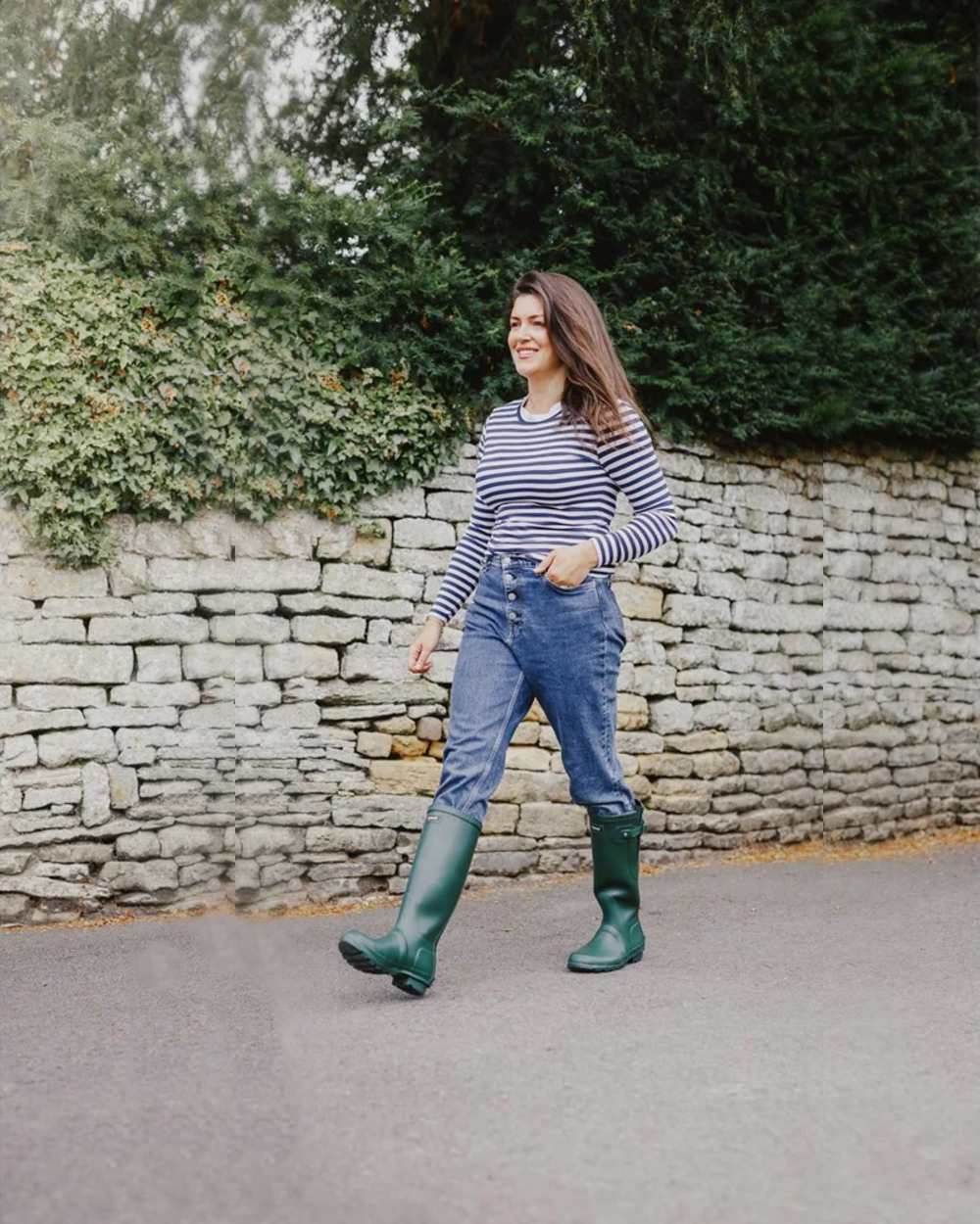 Cotswold Windsor Buckle Strap Rubber Wellingtons - Image 3
