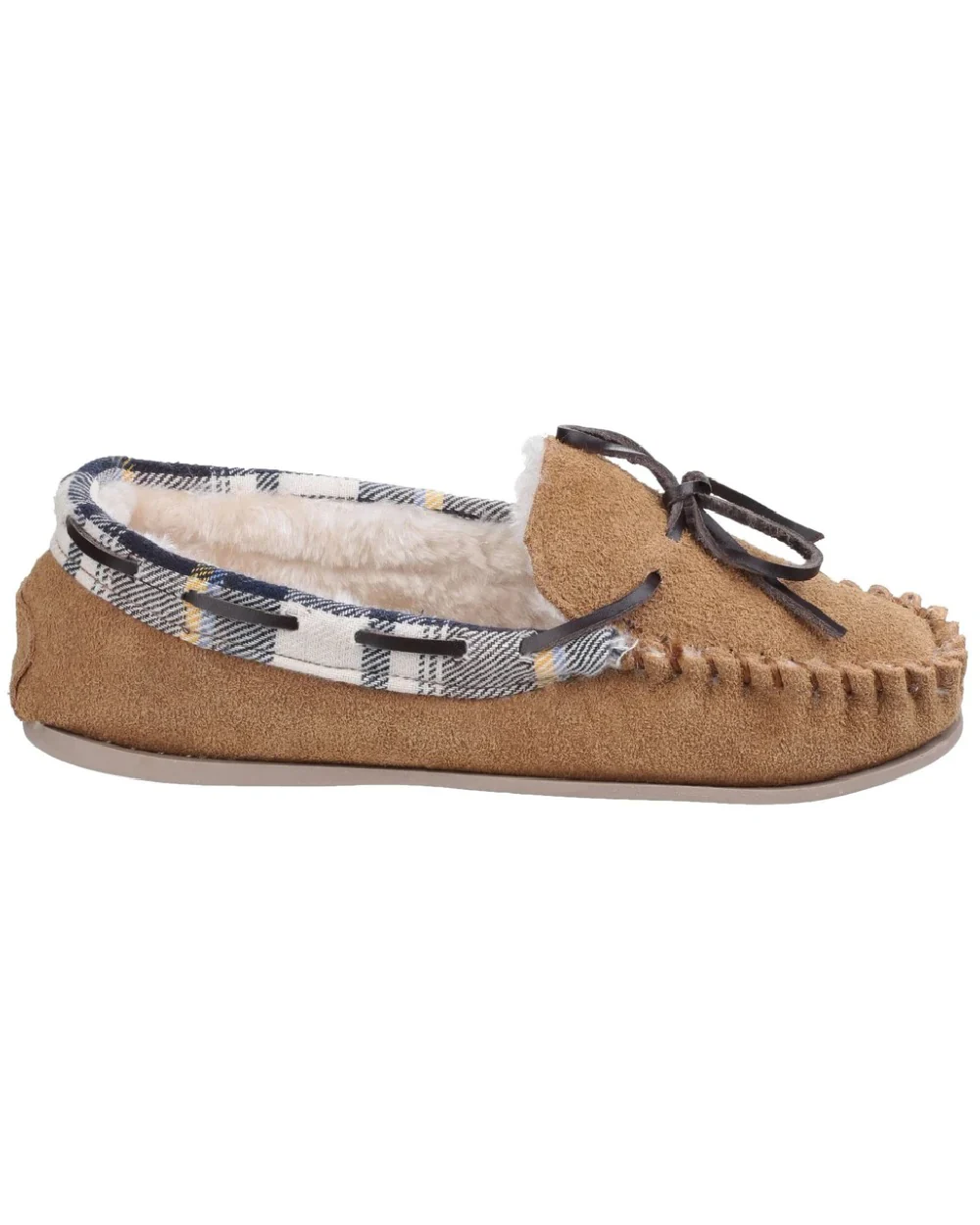 Cotswold Womens Kilkenny Moccasin Slippers - Image 5