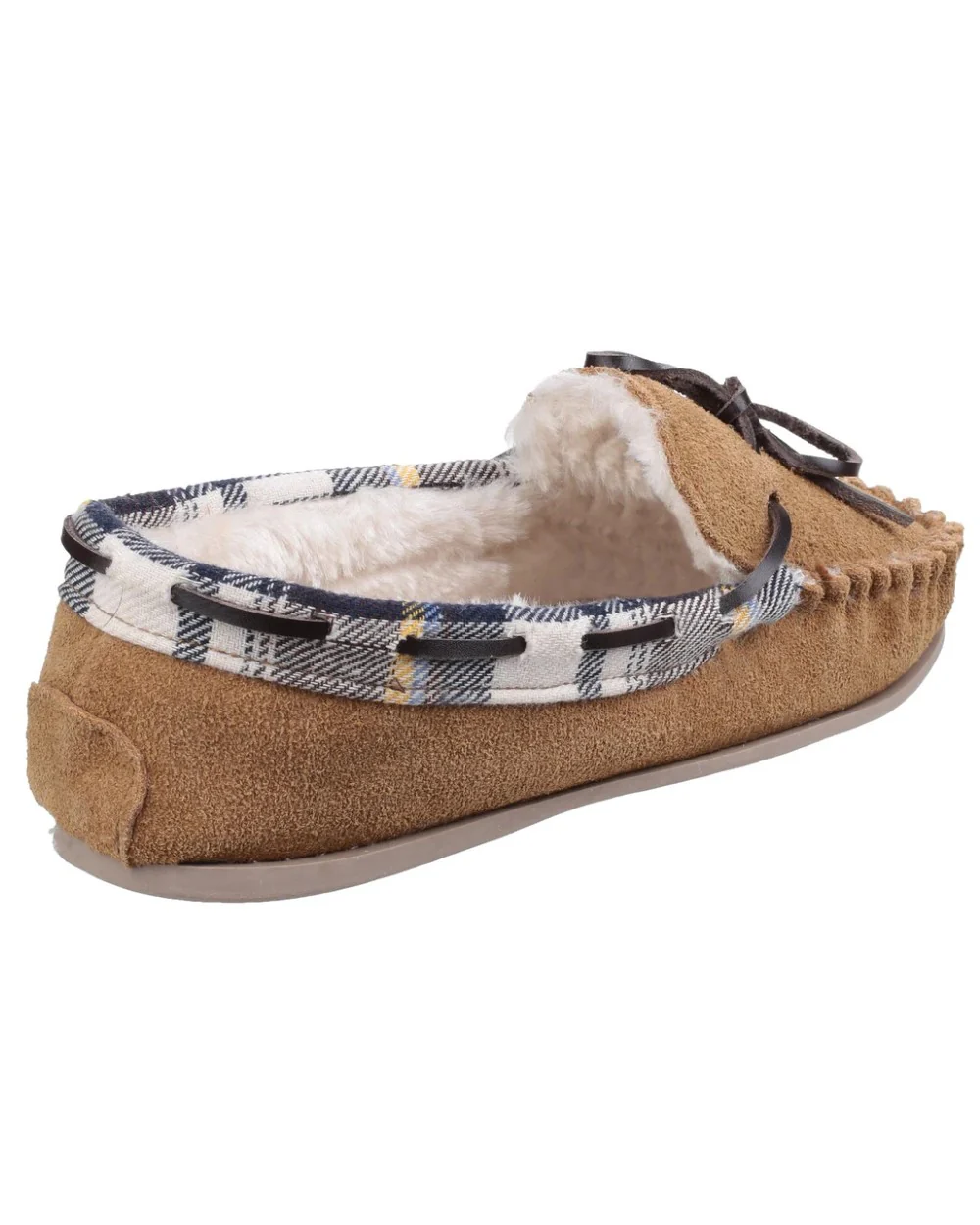 Cotswold Womens Kilkenny Moccasin Slippers - Image 6