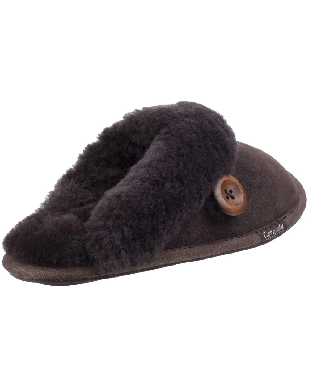 Cotswold Womens Lechlade Sheepskin Mule Slippers - Image 3