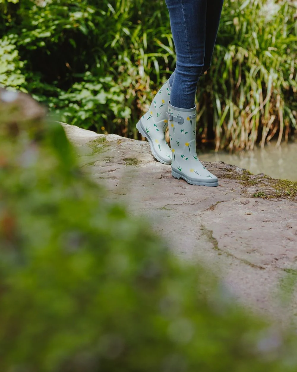 Cotswold Womens Wildflower Tall Wellingtons - Image 7