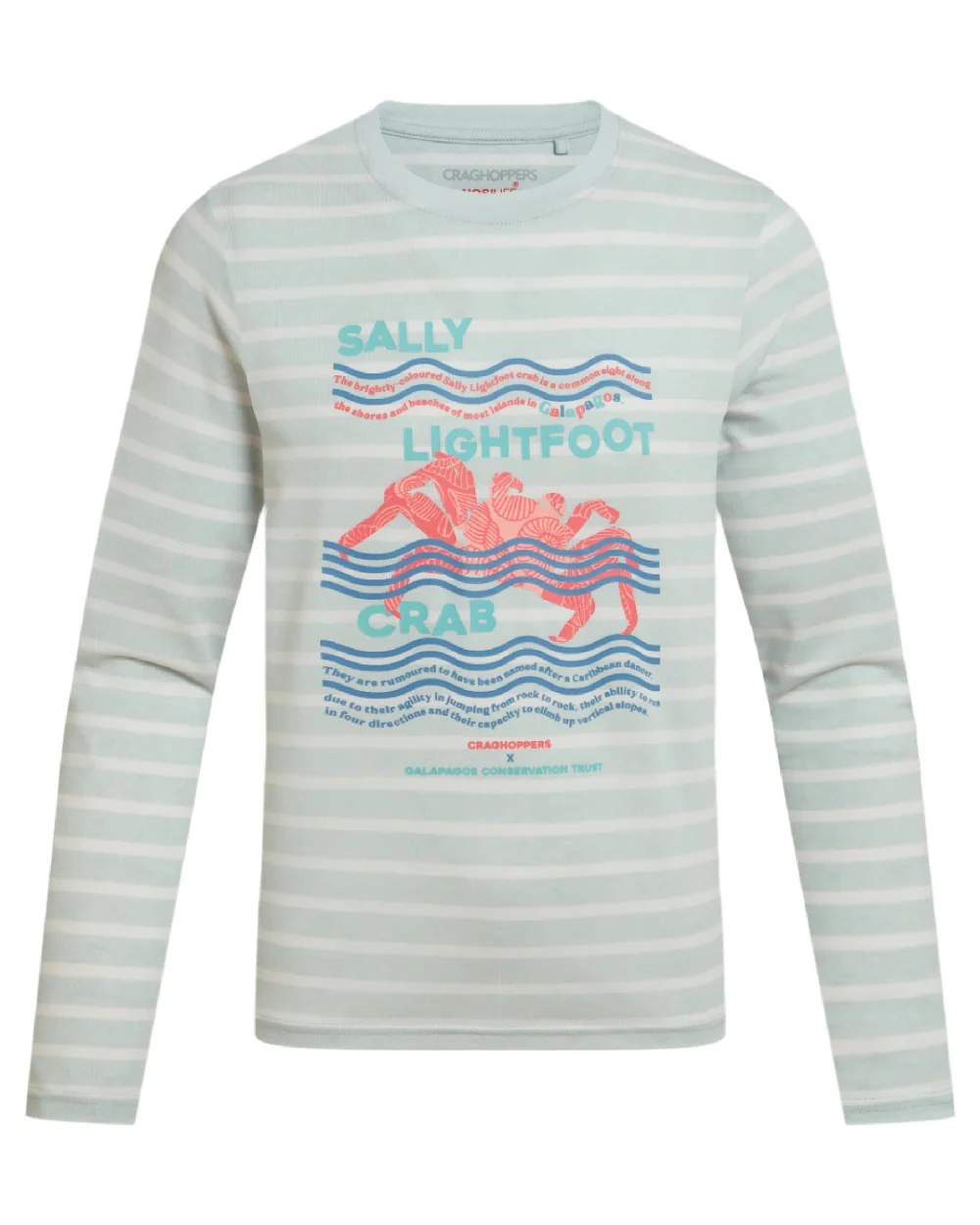 Craghoppers Childrens Nosilife Cruz Long Sleeved T-Shirt - Image 3