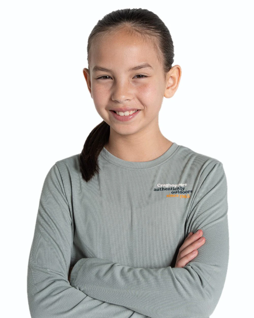 Craghoppers Childrens Nosilife Cruz Long Sleeved T-Shirt - Image 5