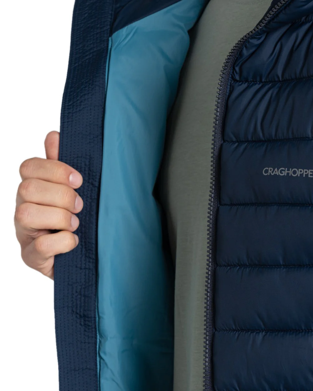 Craghoppers Mens Compresslite IX Hooded Insulating Jacket - Image 14