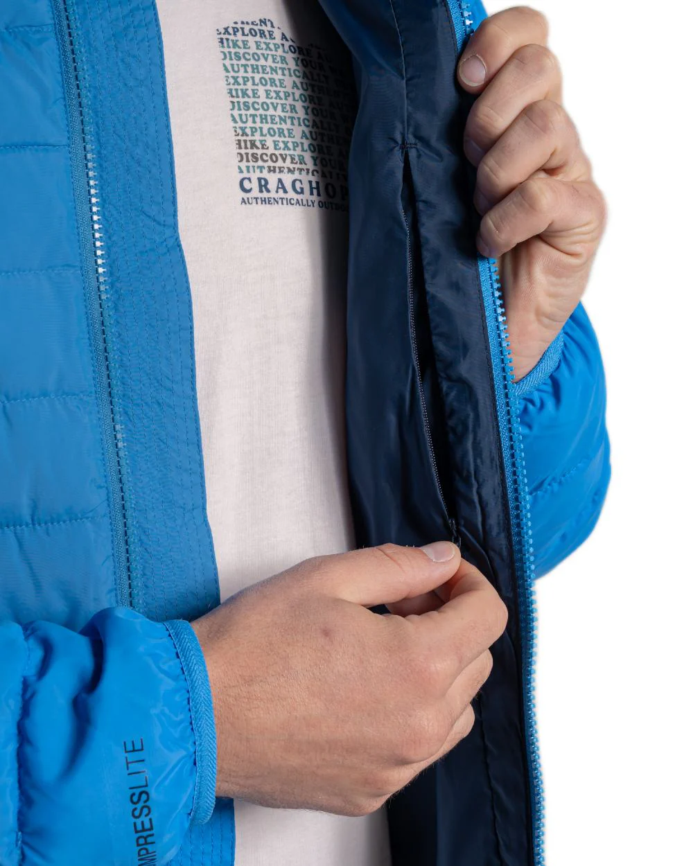 Craghoppers Mens Compresslite IX Hooded Insulating Jacket - Image 51