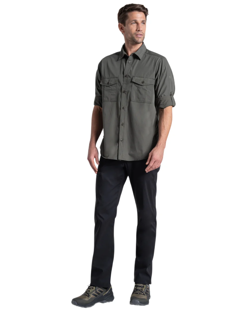 Craghoppers Mens Kiwi II Long Sleeved Shirt - Image 3