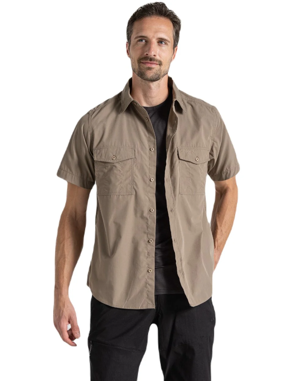 Craghoppers Mens Kiwi Short Sleeved Shirt - Image 2