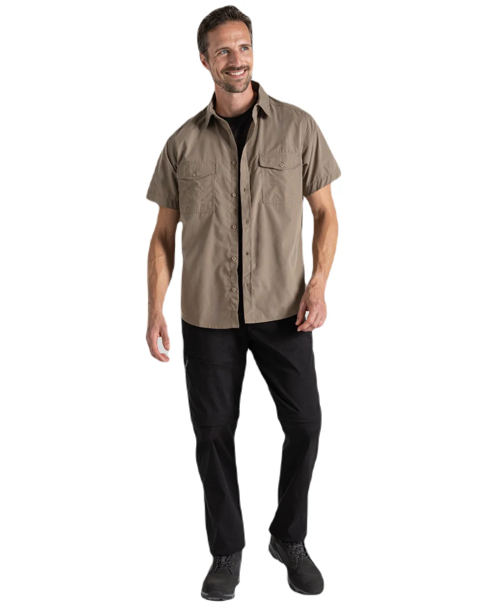 Craghoppers Mens Kiwi Short Sleeved Shirt - Image 3