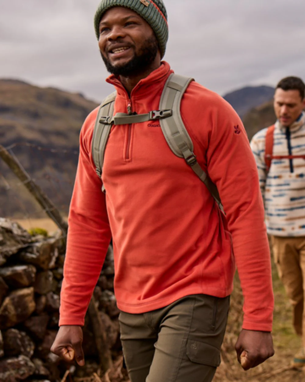 Craghoppers Mens National Trust Corey II Half Zip Fleece - Image 2