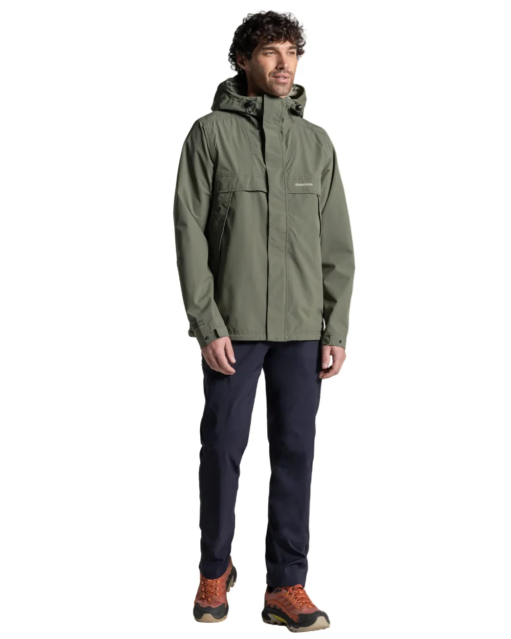 Craghoppers Mens National Trust Keskadale Waterproof Jacket - Image 4