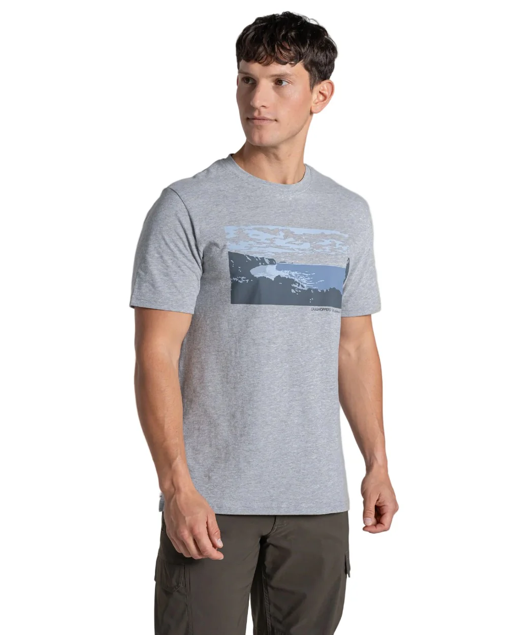 Craghoppers Mens National Trust Sabden Short Sleeved T-Shirt - Image 2