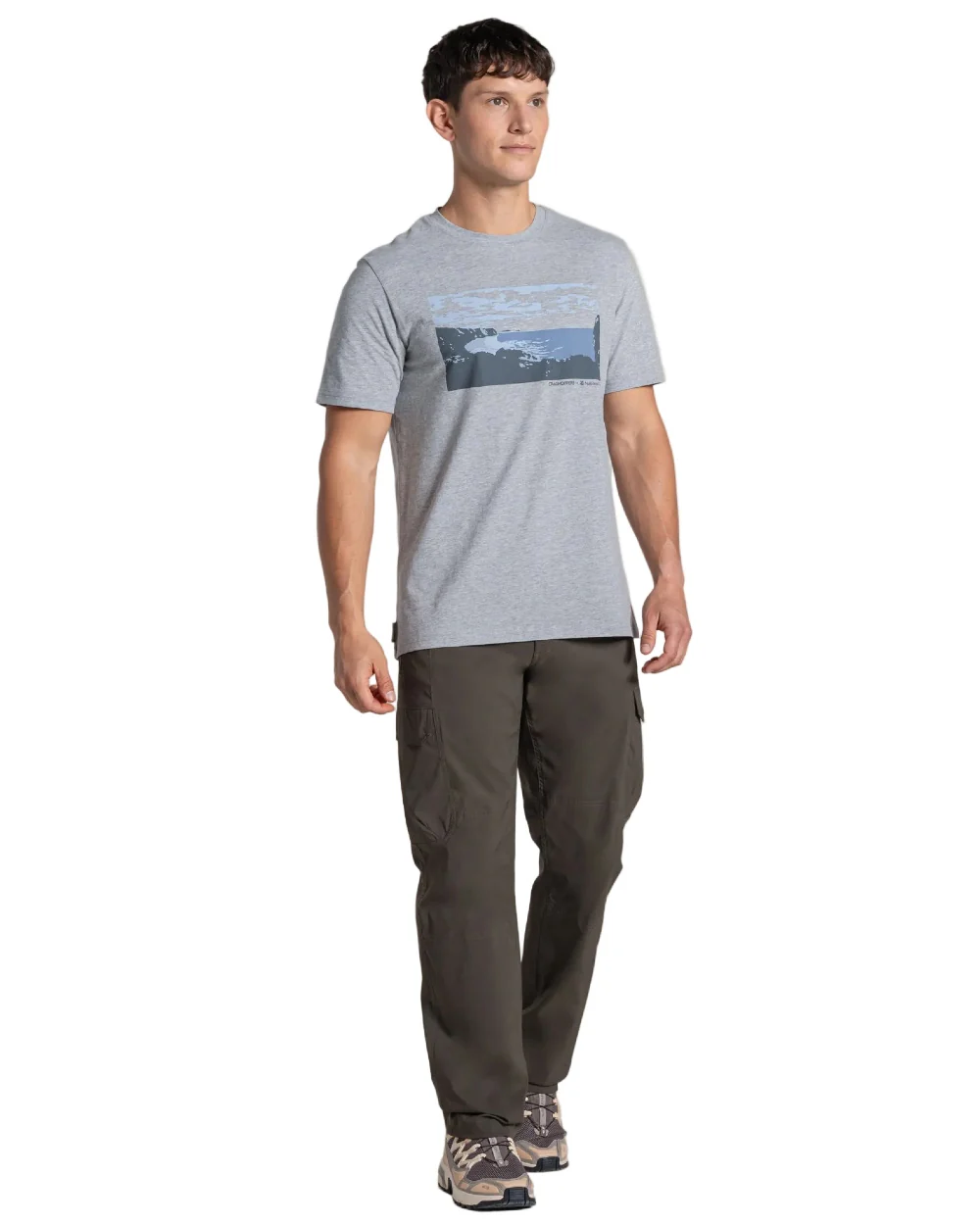 Craghoppers Mens National Trust Sabden Short Sleeved T-Shirt - Image 4