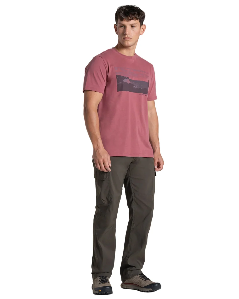 Craghoppers Mens National Trust Sabden Short Sleeved T-Shirt - Image 7