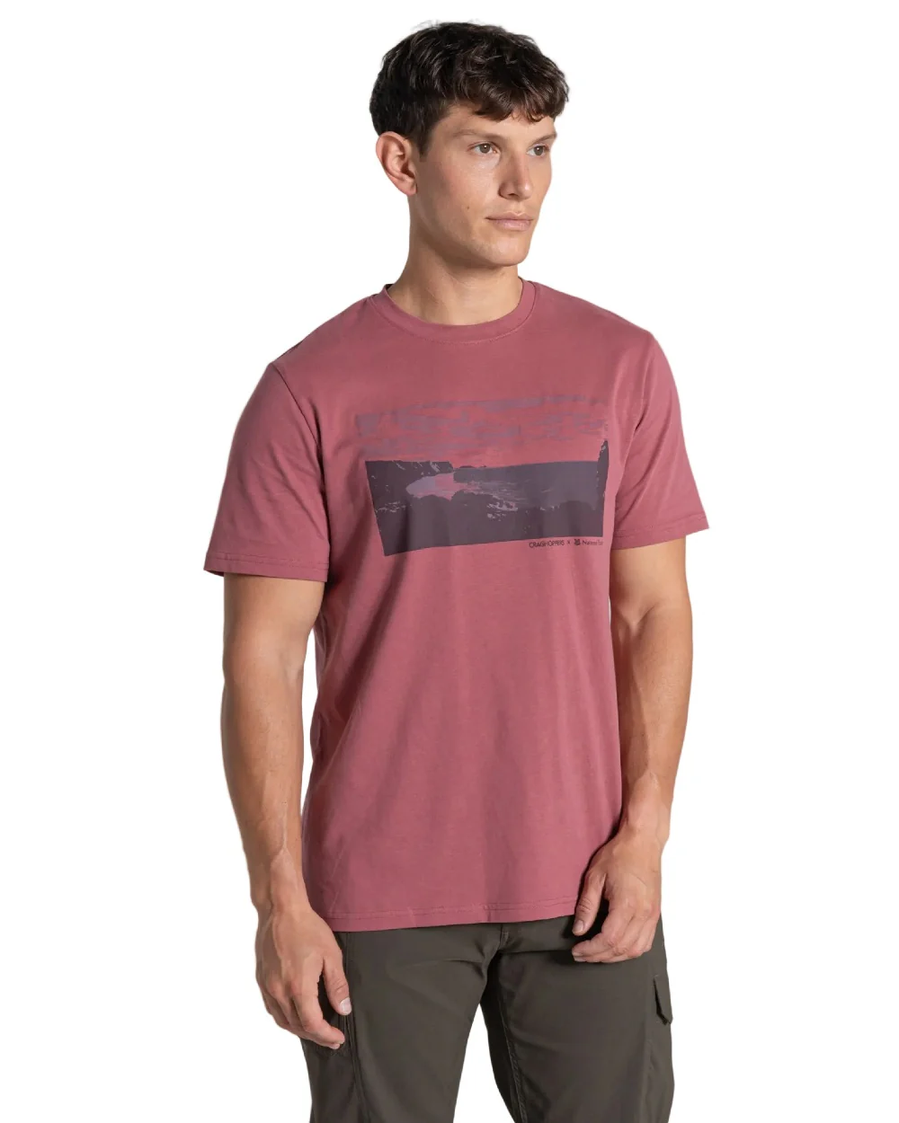 Craghoppers Mens National Trust Sabden Short Sleeved T-Shirt - Image 8