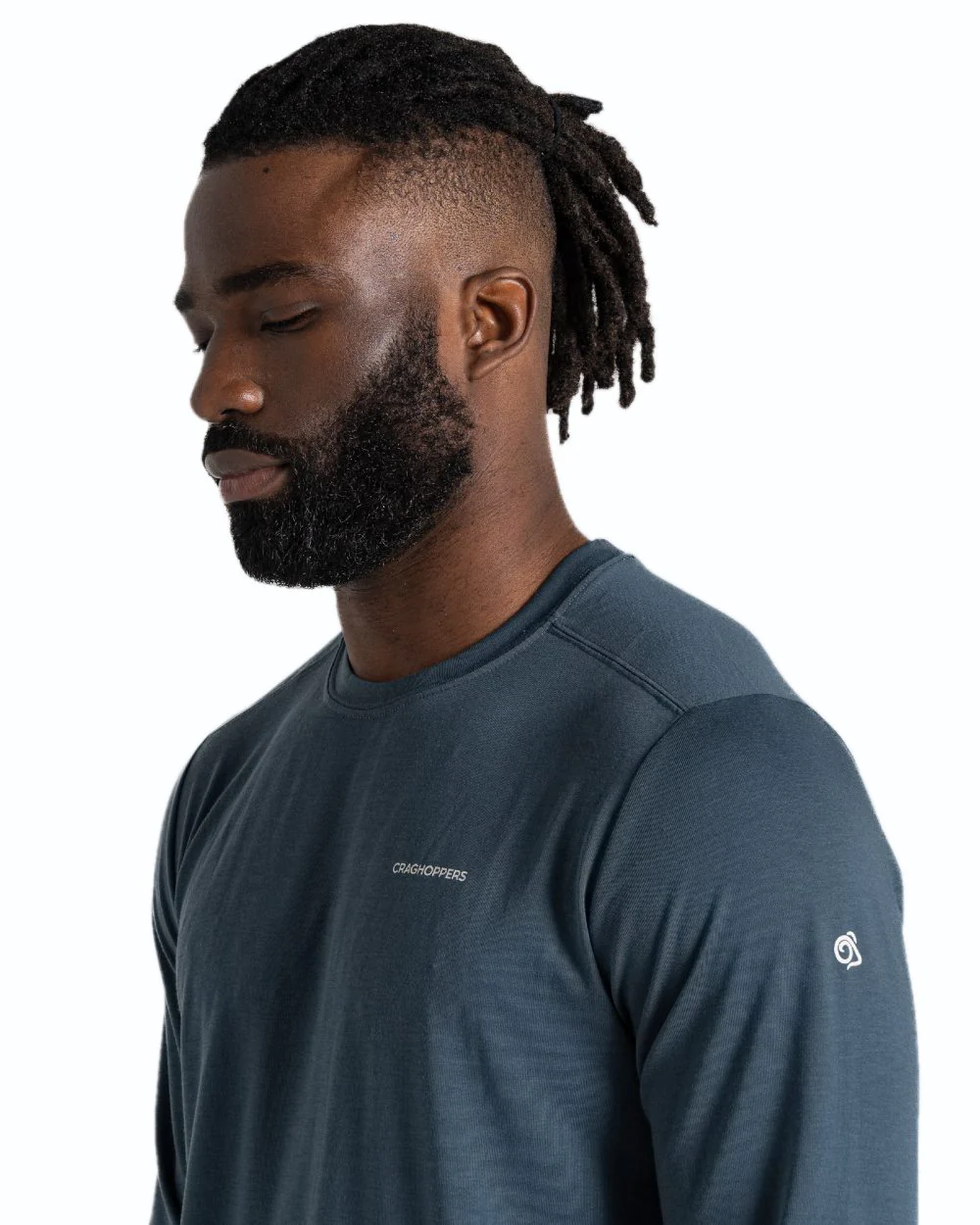 Craghoppers Mens Nosilife Abel Long Sleeved T-Shirt - Image 9