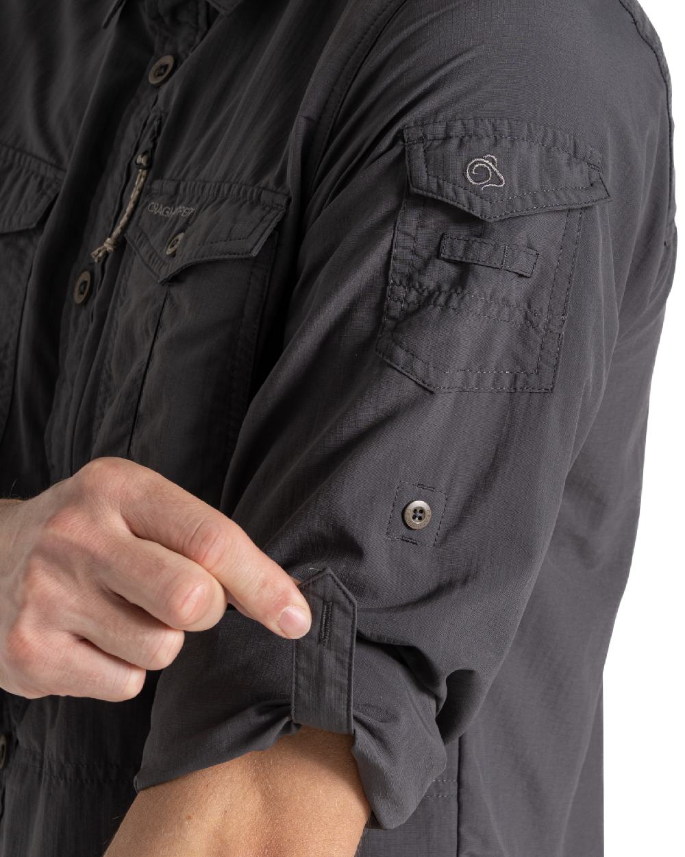Craghoppers Mens NosiLife Adventure Long Sleeved Shirt III - Image 15