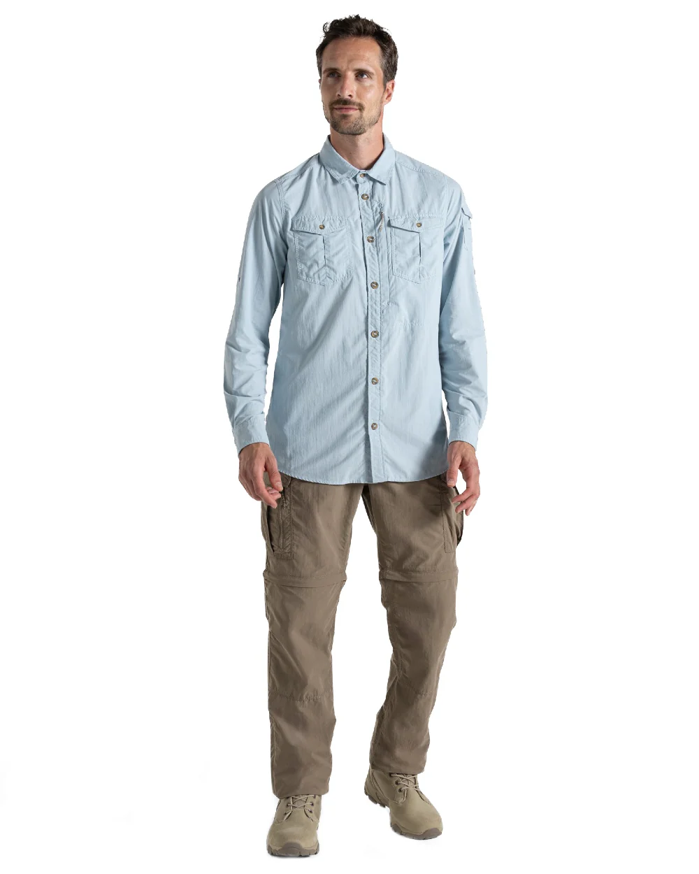 Craghoppers Mens NosiLife Adventure Long Sleeved Shirt III - Image 24