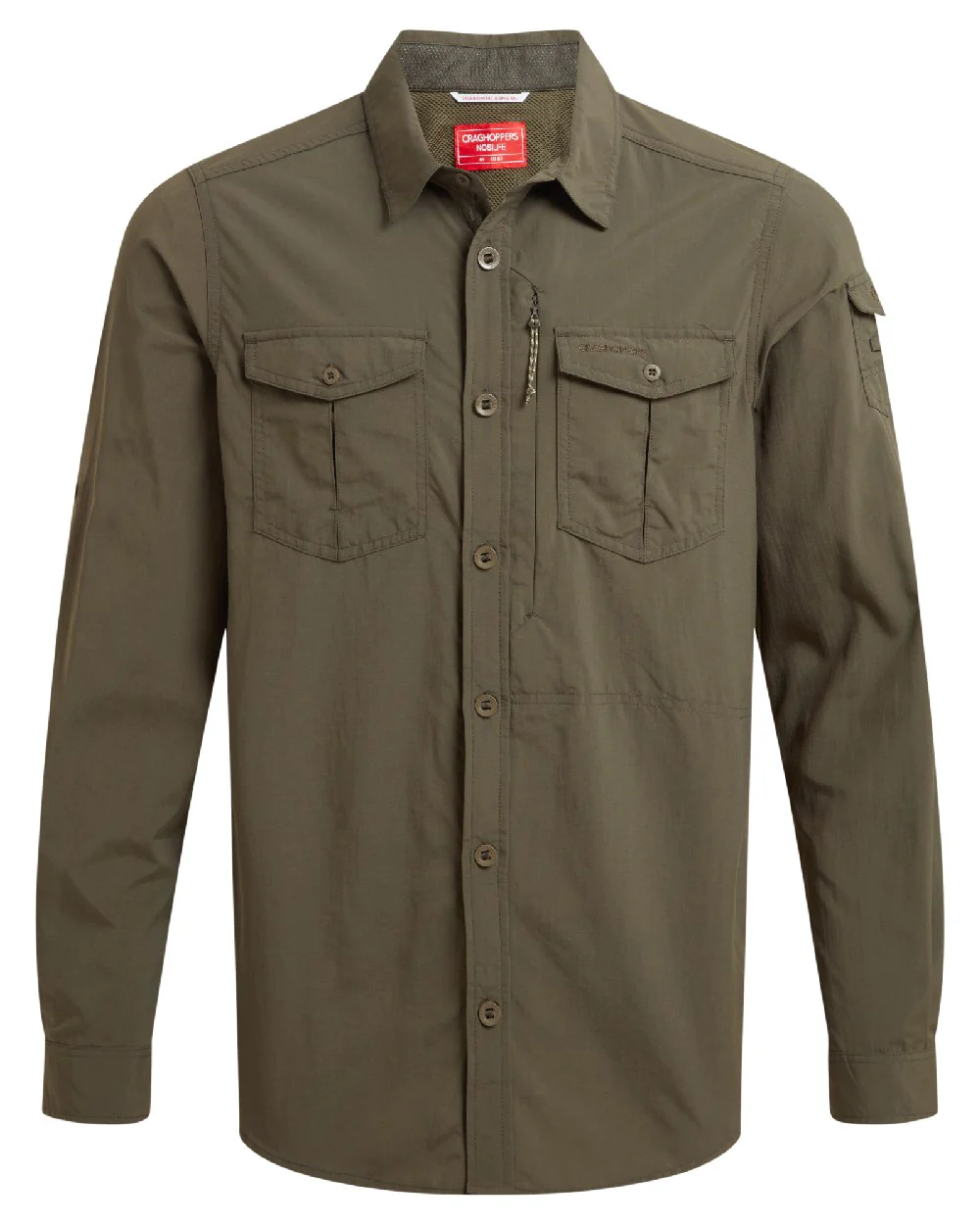 Craghoppers Mens NosiLife Adventure Long Sleeved Shirt III - Image 25