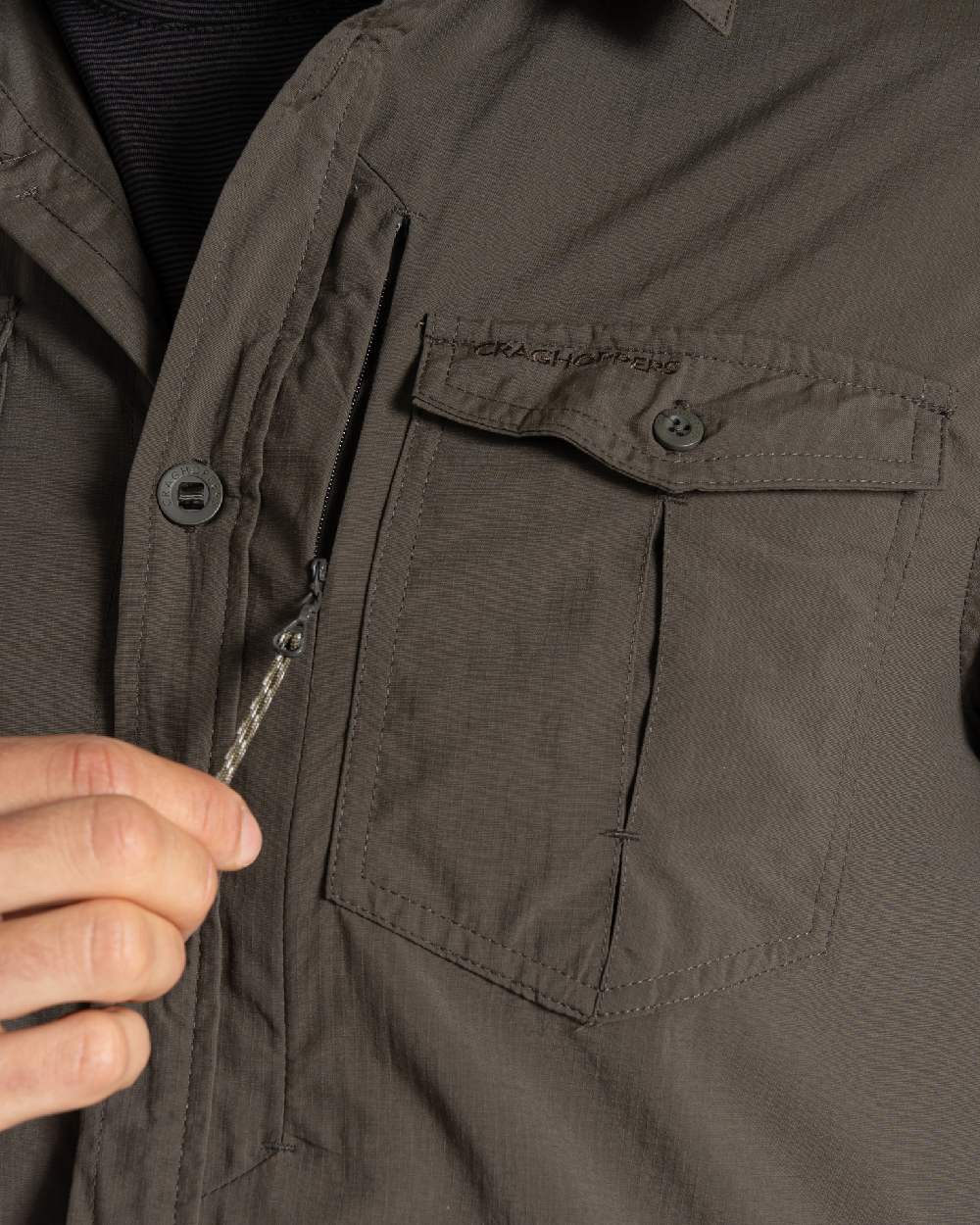Craghoppers Mens NosiLife Adventure Long Sleeved Shirt III - Image 30