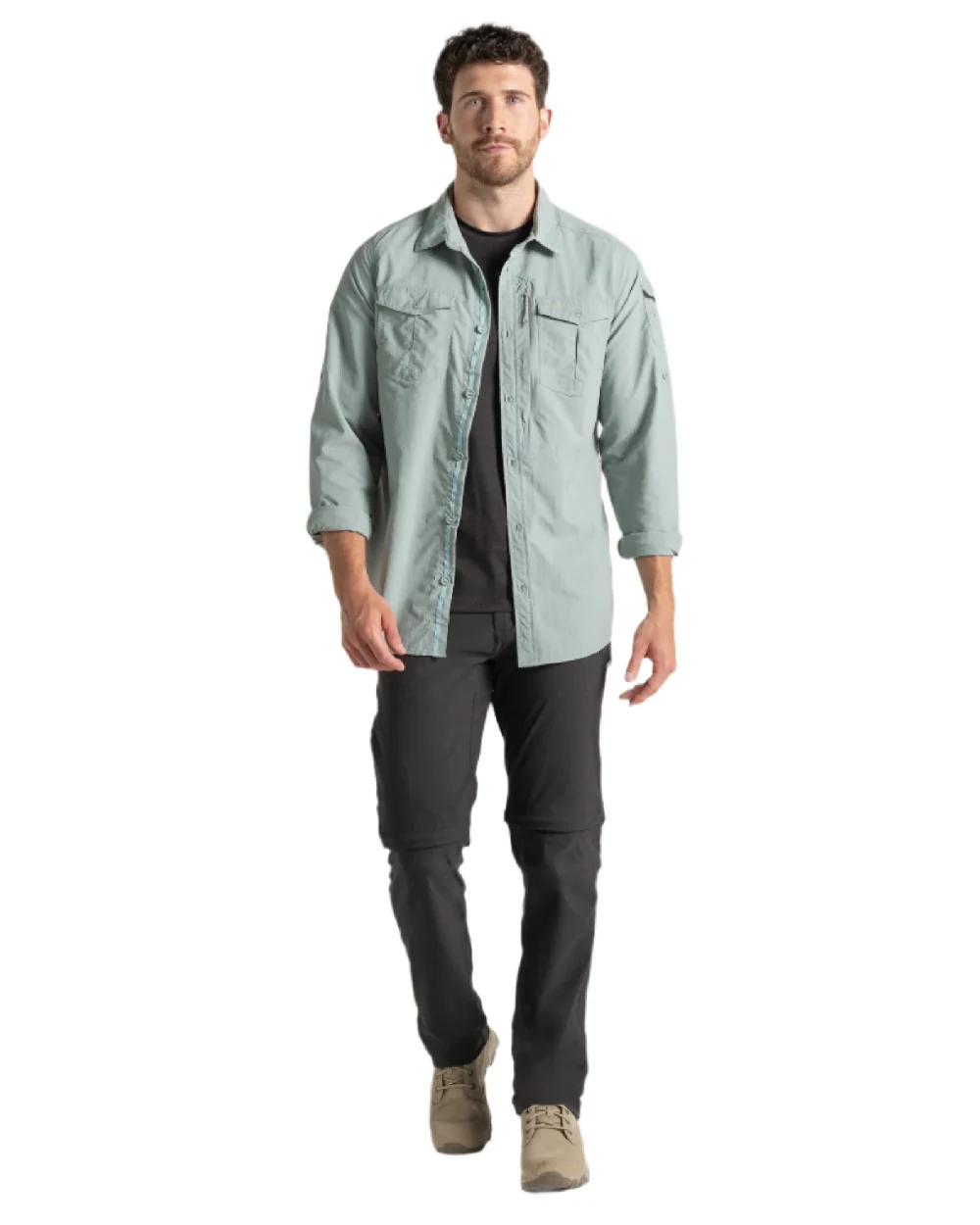 Craghoppers Mens NosiLife Adventure Long Sleeved Shirt III - Image 36