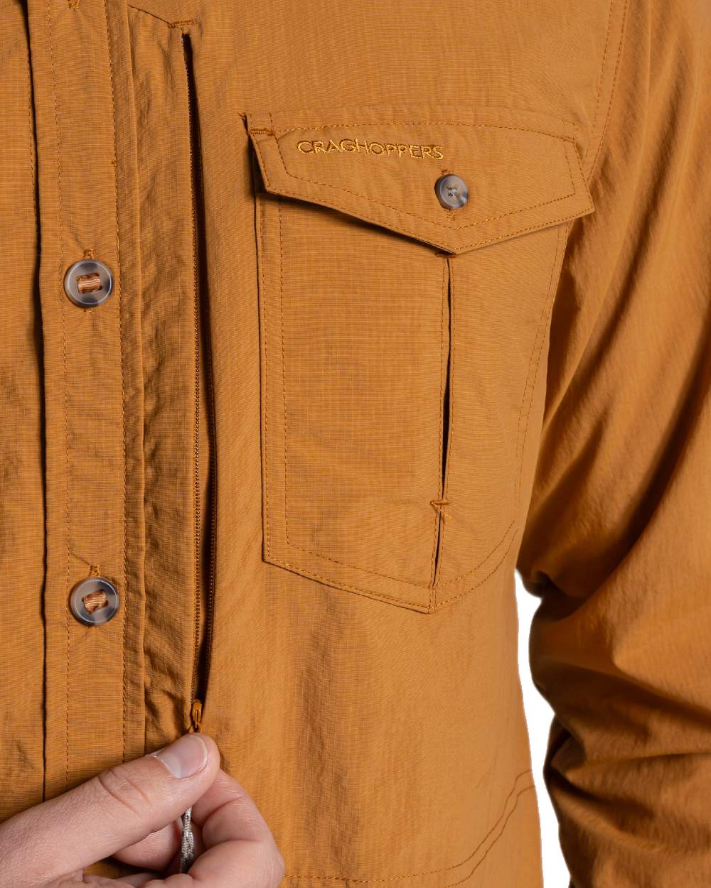 Craghoppers Mens NosiLife Adventure Long Sleeved Shirt III - Image 44