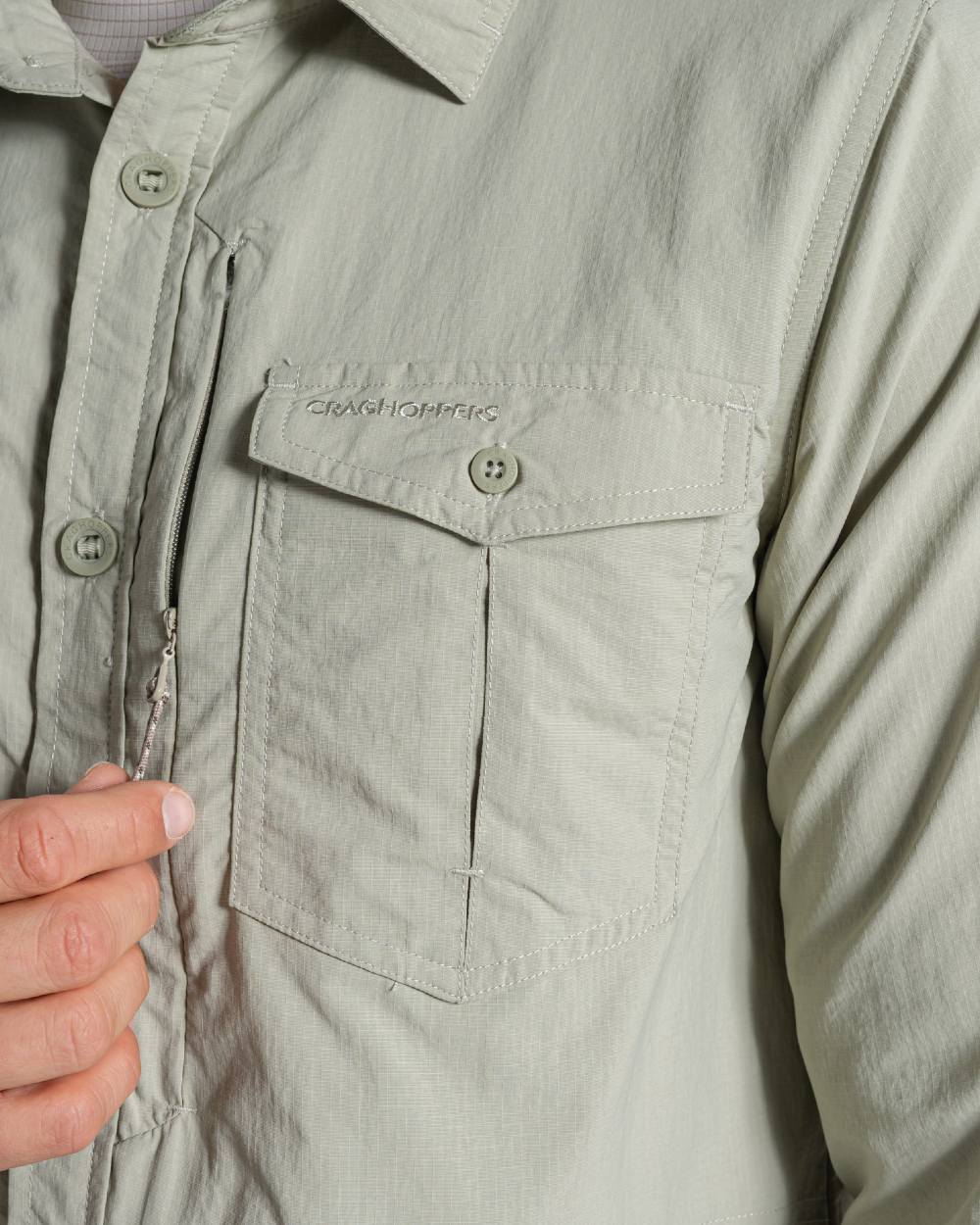 Craghoppers Mens NosiLife Adventure Long Sleeved Shirt III - Image 52