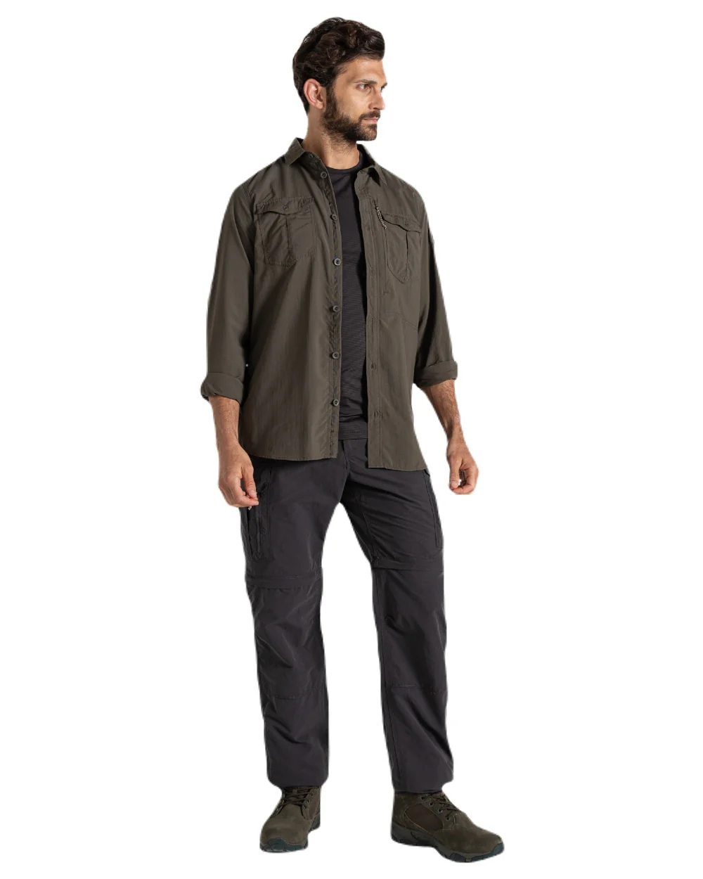 Craghoppers Mens NosiLife Convertible Cargo Trousers III - Image 4