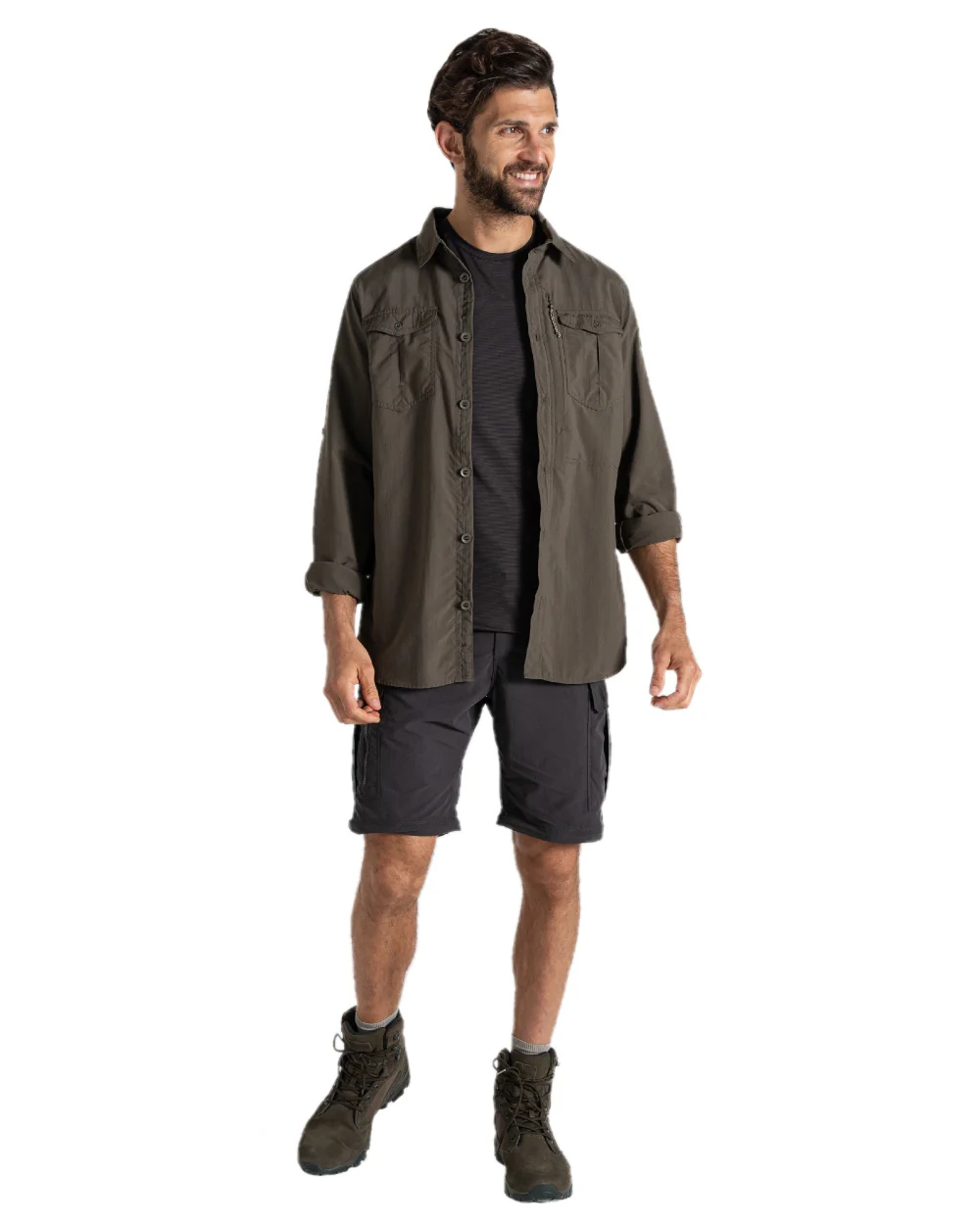 Craghoppers Mens NosiLife Convertible Cargo Trousers III - Image 7