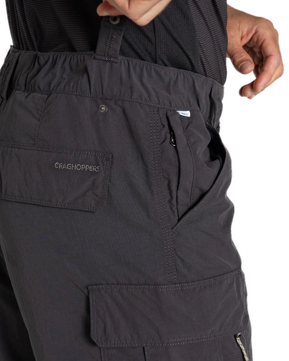 Craghoppers Mens NosiLife Convertible Cargo Trousers III - Image 8