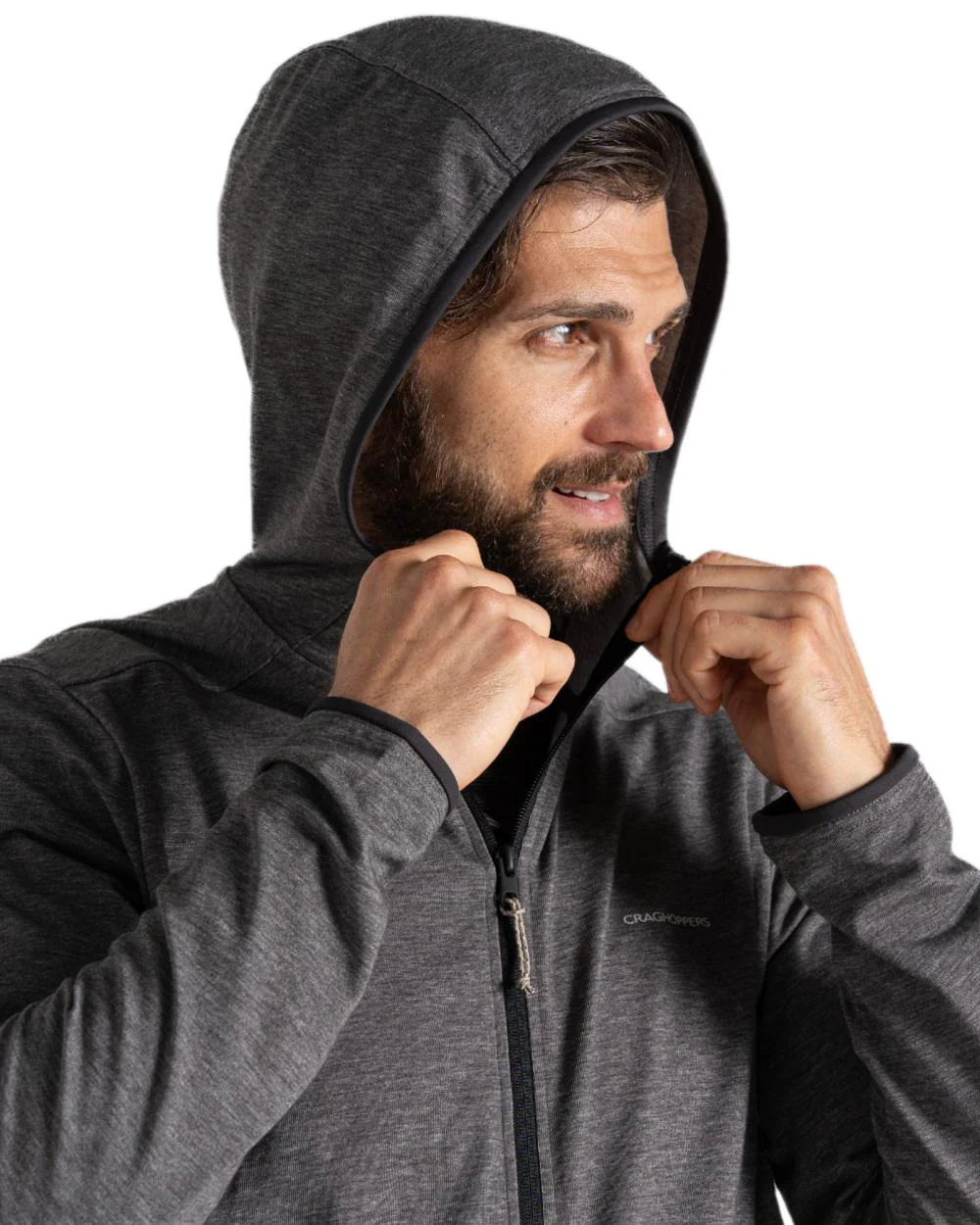 Craghoppers Mens NosiLife Deft Hooded Jacket - Image 3