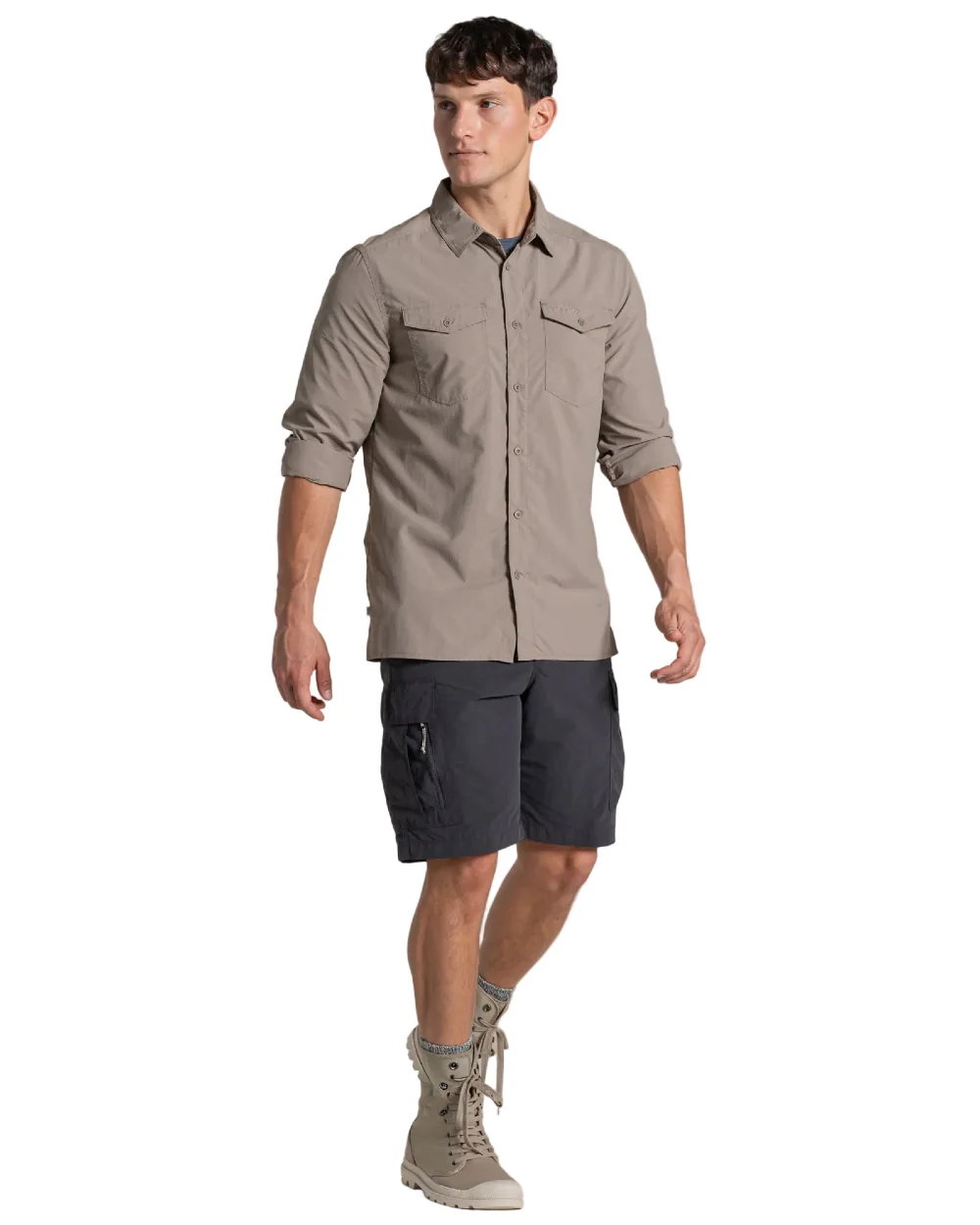Craghoppers Mens NosiLife Loukkos Long Sleeved Shirt - Image 3