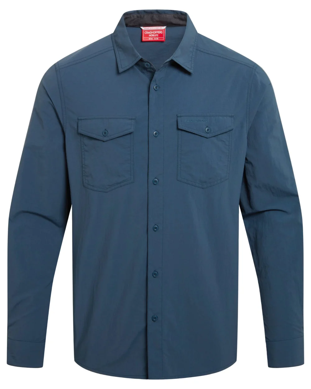 Craghoppers Mens NosiLife Loukkos Long Sleeved Shirt - Image 6