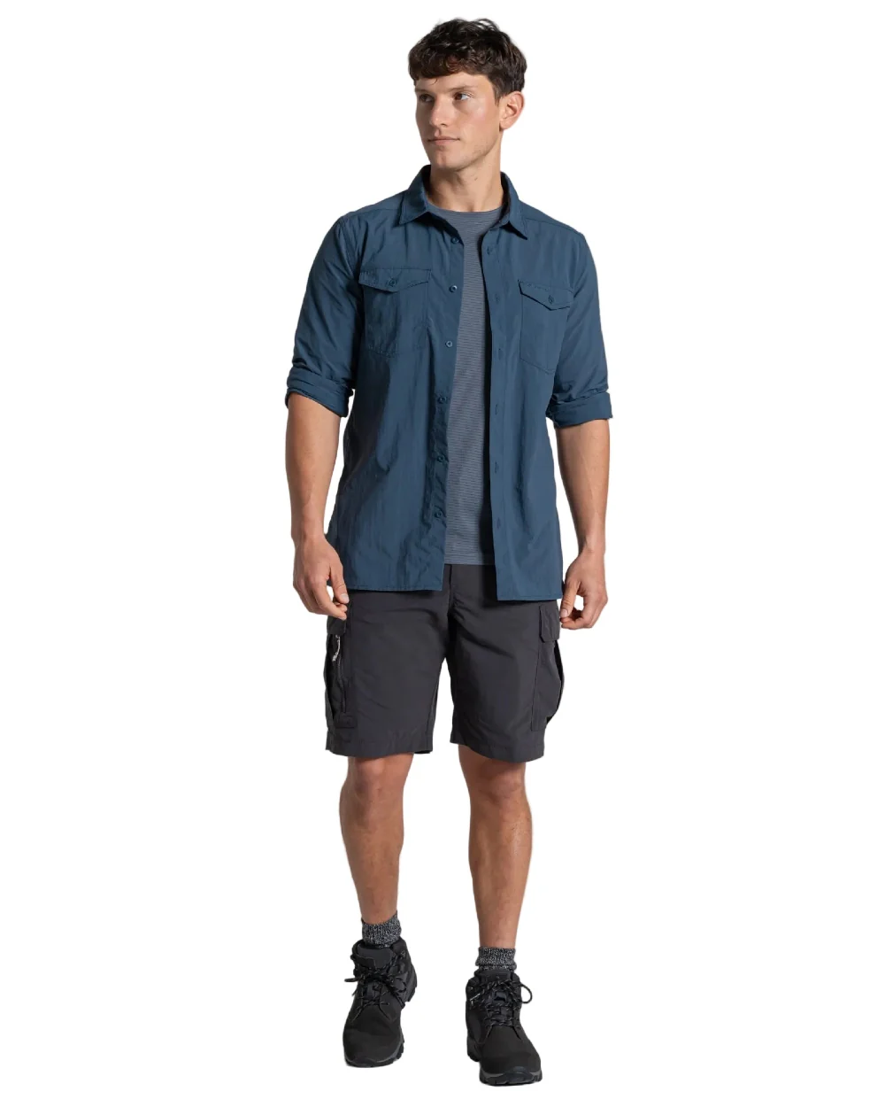 Craghoppers Mens NosiLife Loukkos Long Sleeved Shirt - Image 7