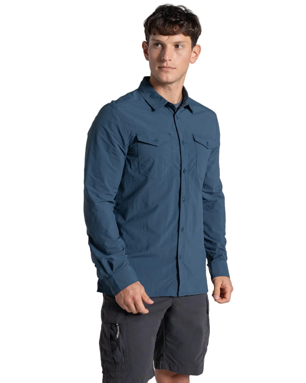 Craghoppers Mens NosiLife Loukkos Long Sleeved Shirt - Image 9